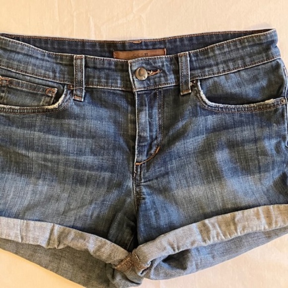 Joe's Jeans Denim Shorts Tag Size 26 Waist 30 - Picture 1 of 4